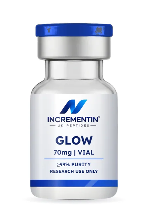 GLOW 70mg vial, Incrementin
